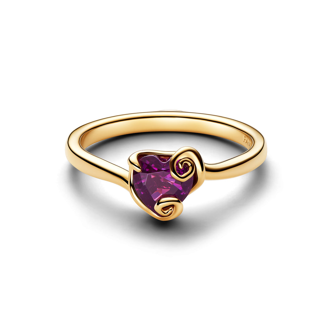 Pandora Disney The Nightmare Before Christmas Sally Purple Heart Ring - 164734C01