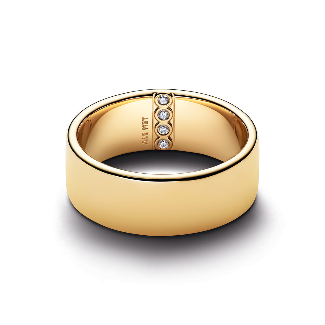 Pandora Engravable Wide Band Ring - 164774C01