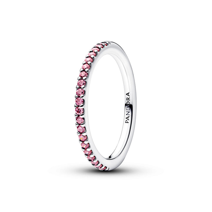 Pandora Sparkling Pink Band Ring - 192999C02