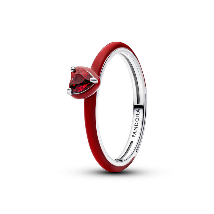 Pandora ME Rotes Chakra Herz Ring - 193088C05