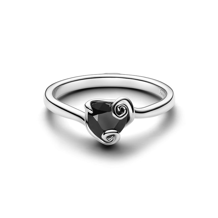 Pandora Disney The Nightmare Before Christmas Jack Black Heart Ring  - 194733C01