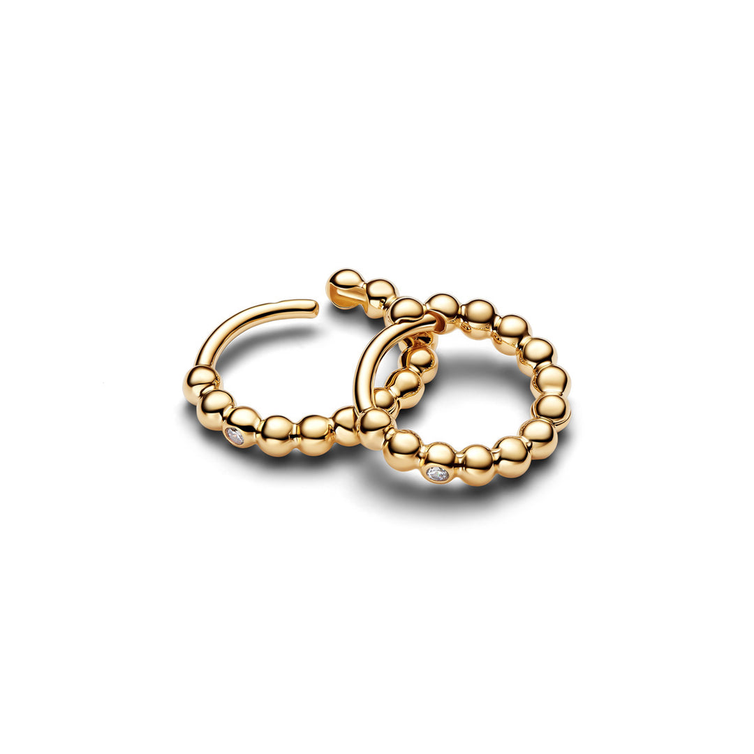 Pandora Beaded Huggie Earrings - 264823C01