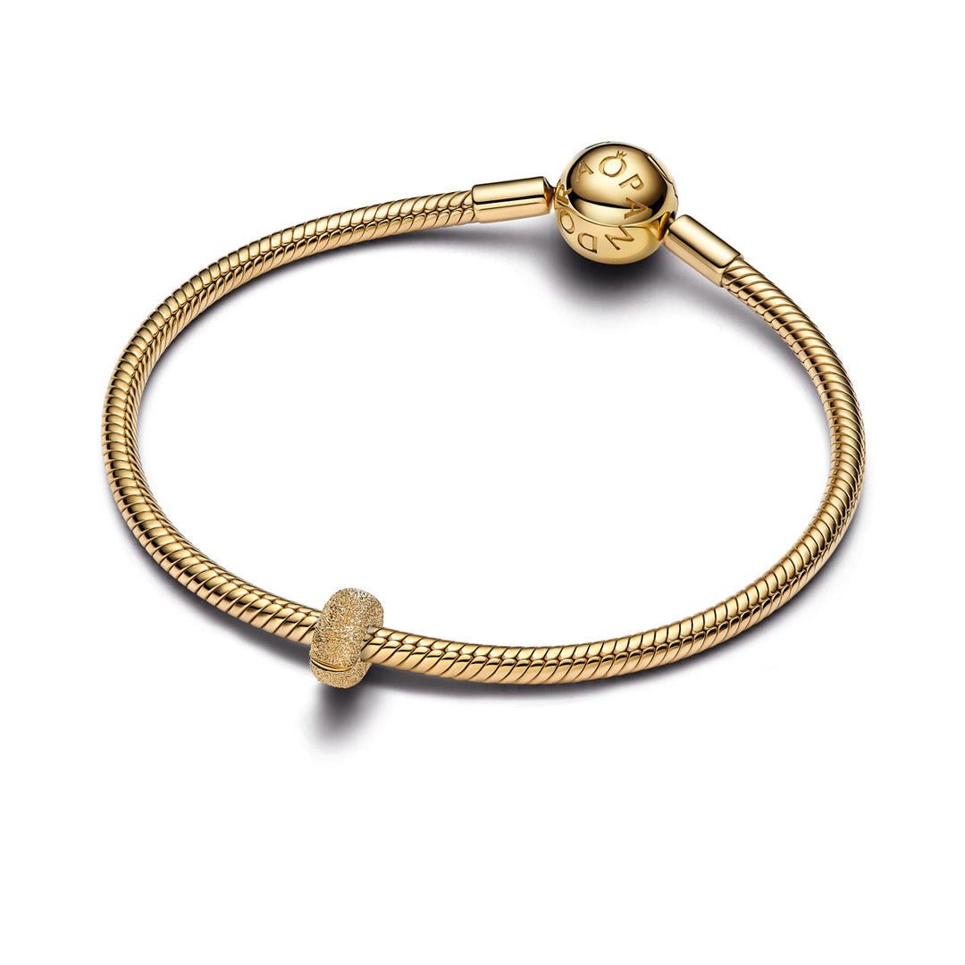 Pandora Textured Mini Clip Charm - 764771C00
