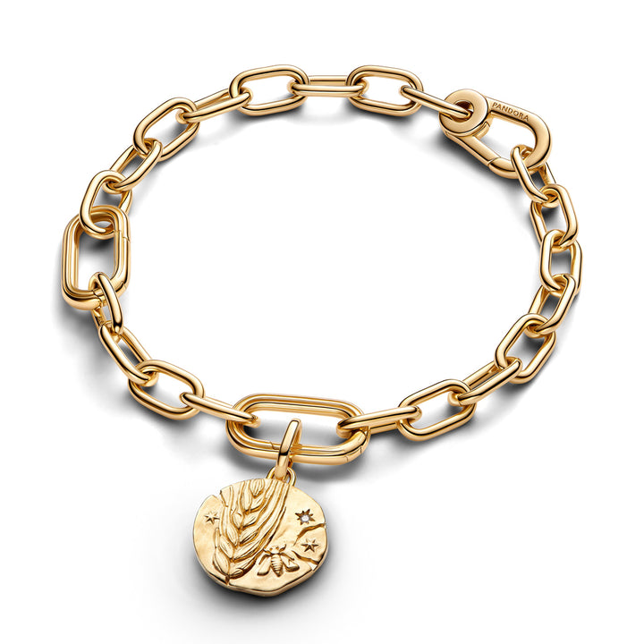 Pandora Wheat Medallion Charm - 764804C01