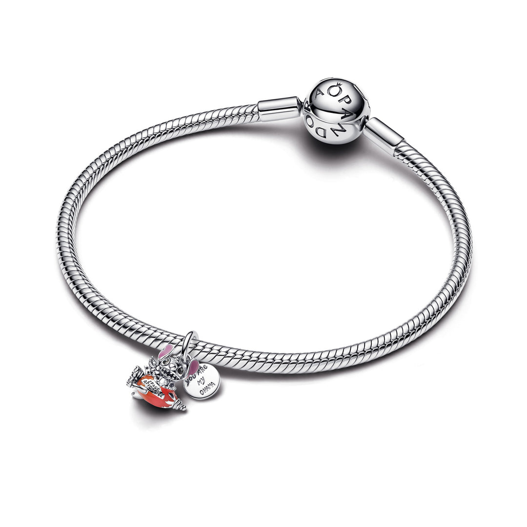 Pandora Disney Stitch Rocket Ship Dangle Charm  - 793742C01