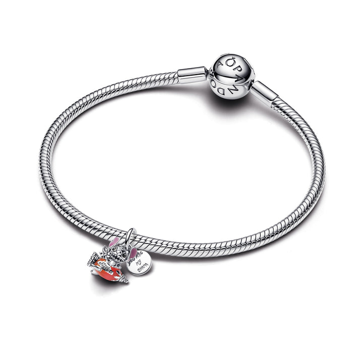 Pandora Disney Stitch Rocket Ship Dangle Charm  - 793742C01