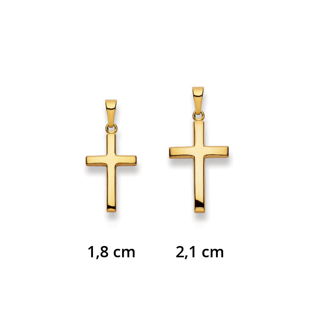Luxoia Gold Classics Anhänger Gelbgold 375/9k Kreuz