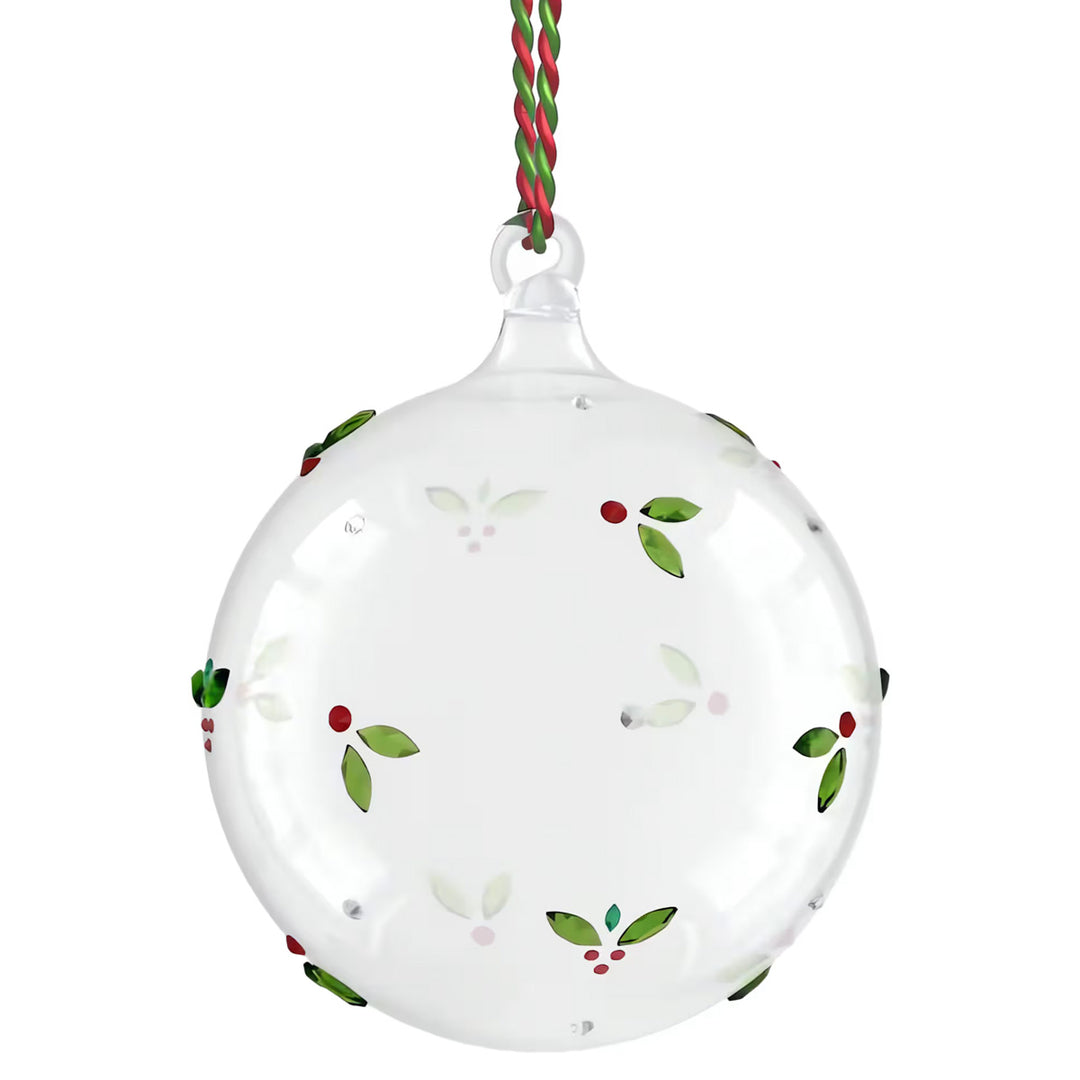 Swarovski Holiday Cheers Ball Ornament Mistletoe - 5735574