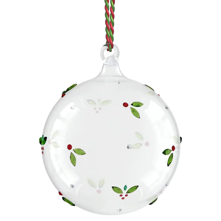Swarovski Holiday Cheers Ball Ornament Mistletoe - 5735574