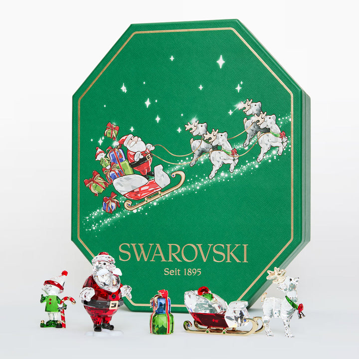 Swarovski Holiday Cheers Weihnachtsmann Story Set - 5713797
