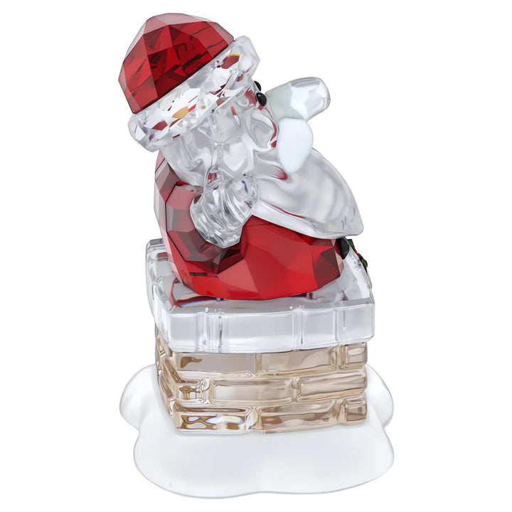 Swarovski Holiday Cheers Weihnachtsmann und Schornstein - 5701507