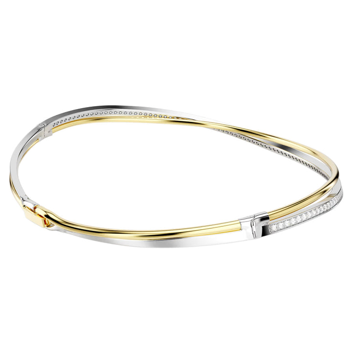 Swarovski Hyperbola Halsband Rundschliff Weiss Metallmix