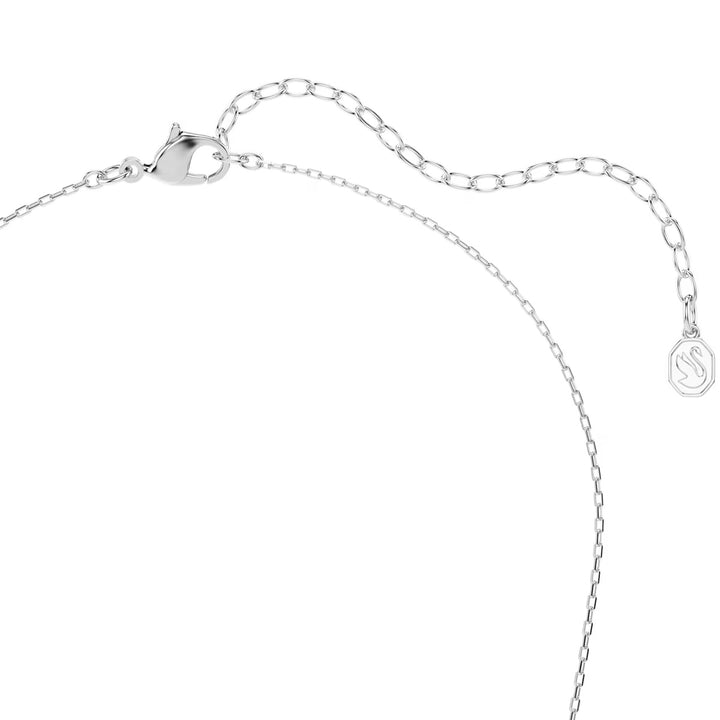 Swarovski Idyllia Halskette Verschiedene Schliffe Pfeil Weiss Rhodiniert - 5737293