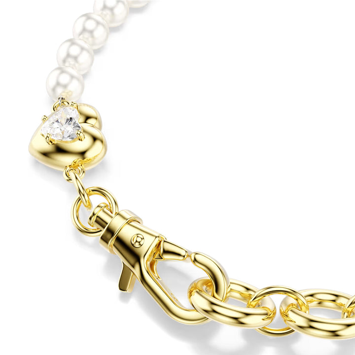 Swarovski Idyllia Armband Kristallperle Weiss Goldlegierungsschicht - 5737299