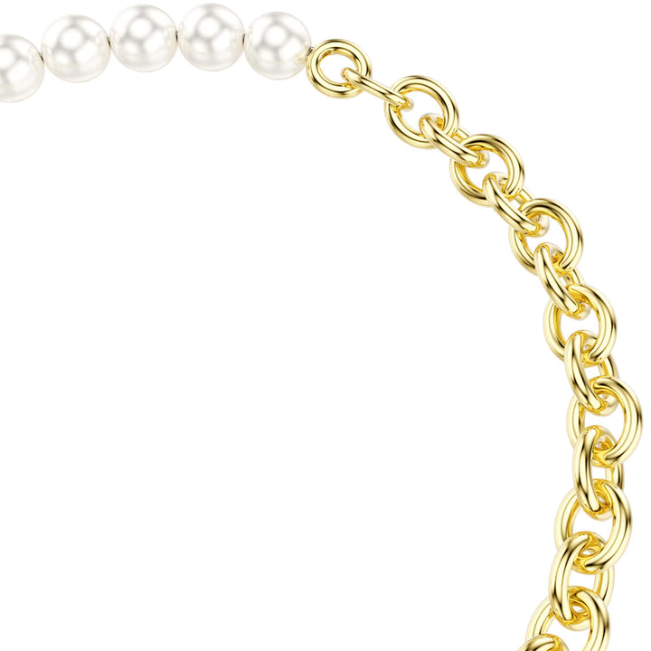 Swarovski Idyllia Armband Kristallperle Weiss Goldlegierungsschicht - 5737299