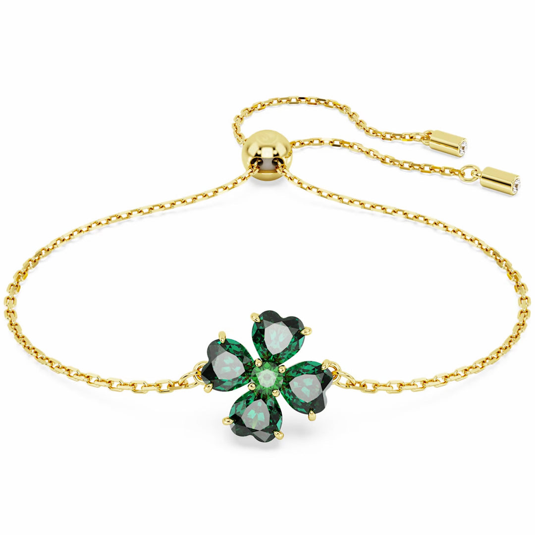 Swarovski Idyllia Armband Verschiedene Schliffe Glücksklee Grün Gold - 5666585