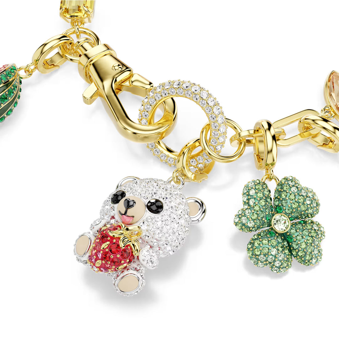 Swarovski Idyllia Armband Verschiedene Schliffe Verschiedene Motive Mehrfarbig Goldlegierungsschicht - 5742683