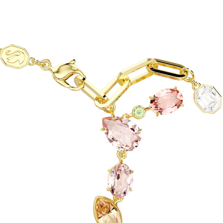 Swarovski Idyllia Armband Verschiedene Schliffe Verschiedene Motive Mehrfarbig Goldlegierungsschicht - 5742683