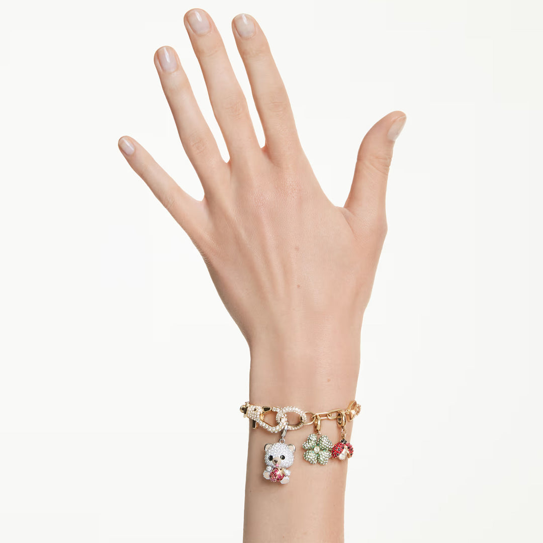 Swarovski Idyllia Armband Verschiedene Schliffe Verschiedene Motive Mehrfarbig Goldlegierungsschicht - 5742683