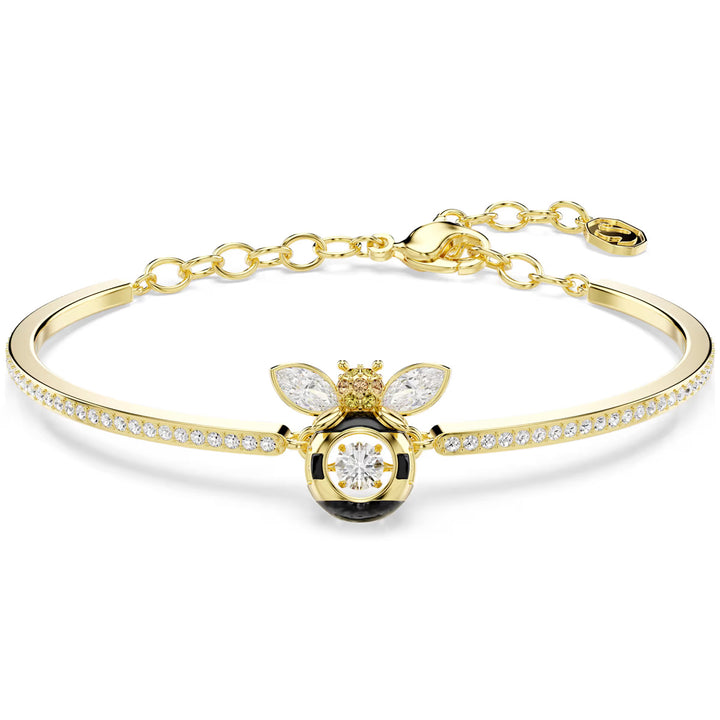 Swarovski Bracciale rigido Idyllia Taglio misto Ape Multicolore Placcato color oro - 5742679