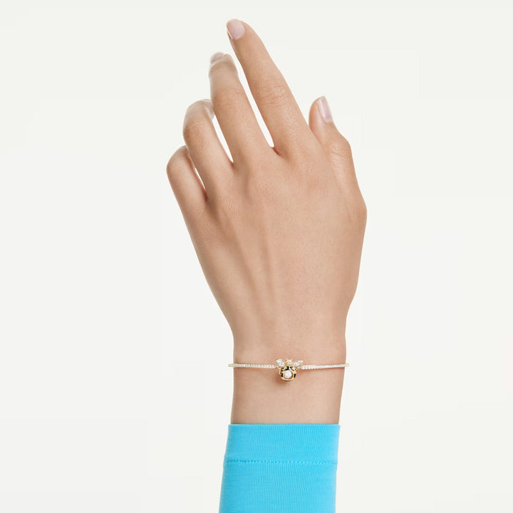Swarovski Idyllia Armreif Verschiedene Schliffe Biene Mehrfarbig Goldlegierungsschicht - 5742679