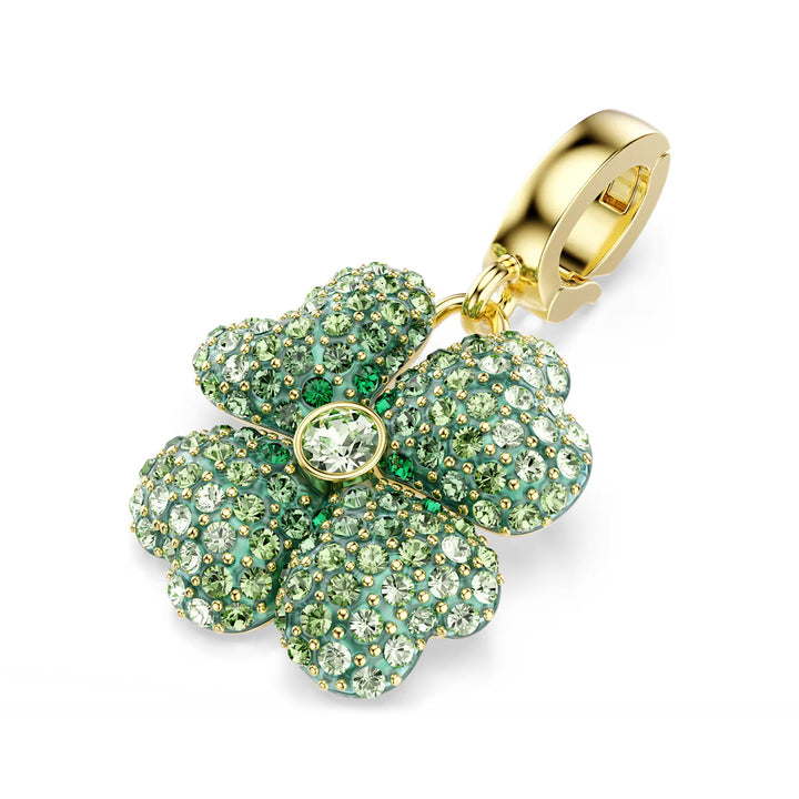 Swarovski Idyllia Charm Glücksklee Grün Goldlegierungsschicht - 5743130