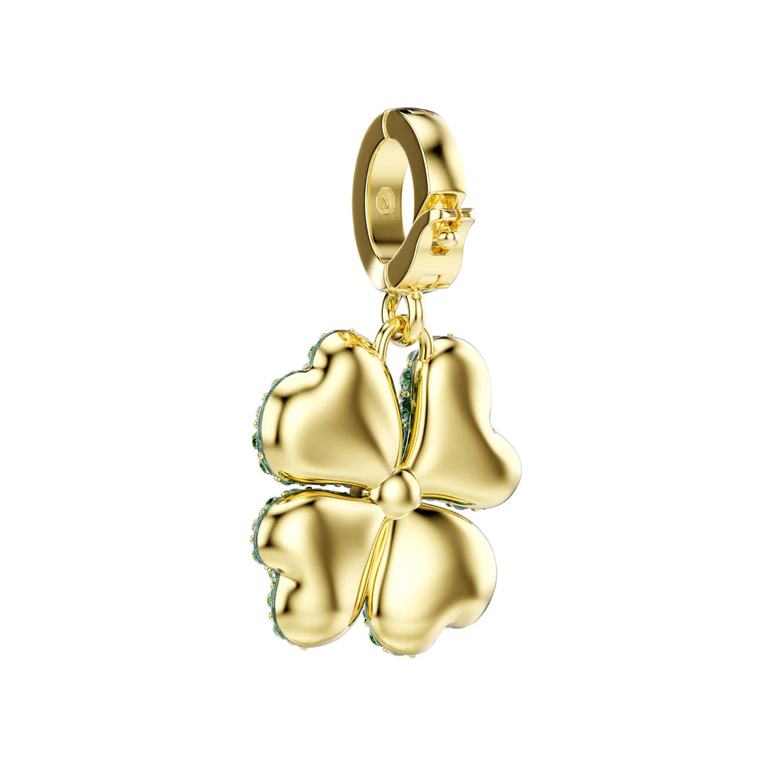 Swarovski Idyllia Charm Glücksklee Grün Goldlegierungsschicht - 5743130