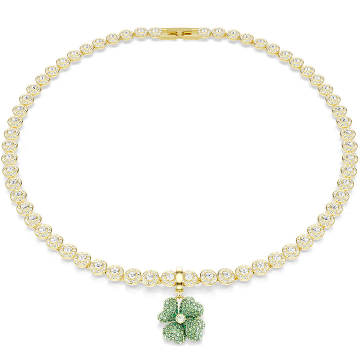 Swarovski Idyllia Charm Glücksklee Grün Goldlegierungsschicht - 5743130