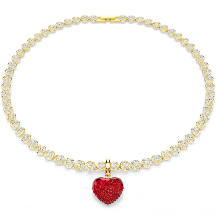 Swarovski Idyllia Charm Rundschliff Herz Rot Goldlegierungsschicht - 5742994