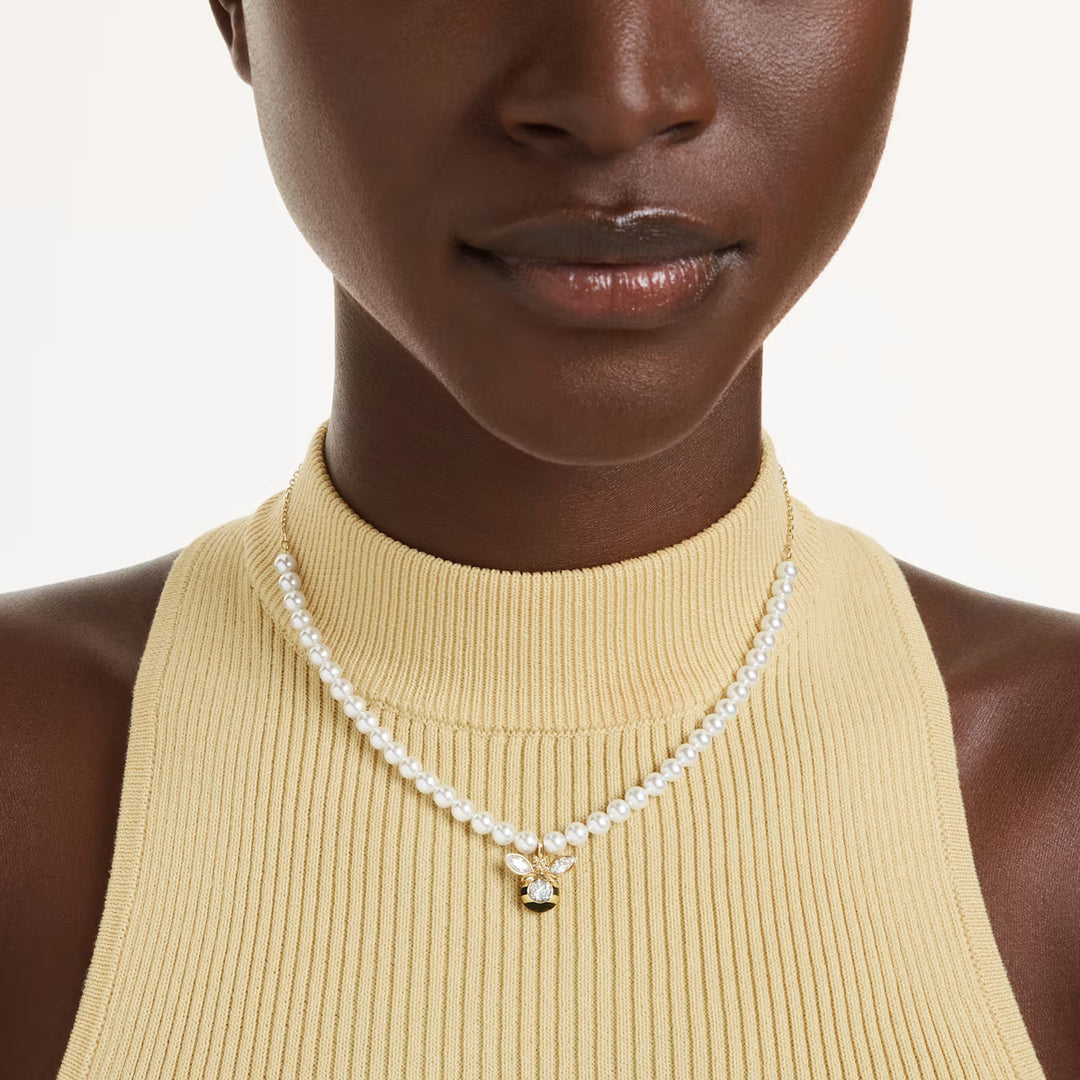 Swarovski Idyllia Charm Verschiedene Schliffe Biene Mehrfarbig Goldlegierungsschicht - 5743132