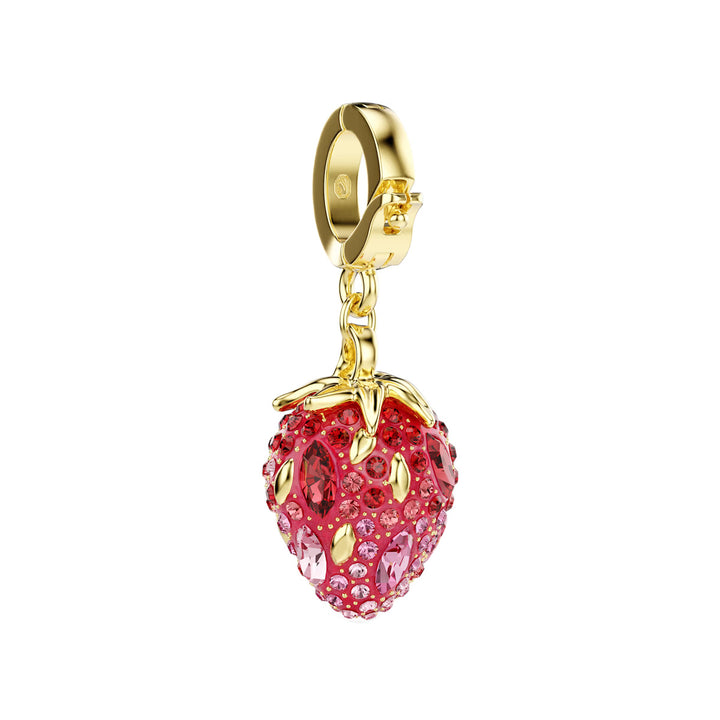 Swarovski Idyllia Charm Verschiedene Schliffe Erdbeere Rot Goldlegierungsschicht - 5743136