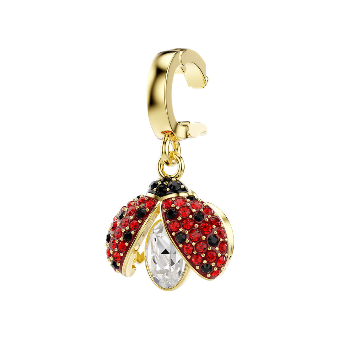 Swarovski Idyllia Charm Verschiedene Schliffe Marienkäfer Rot Goldlegierungsschicht - 5743138
