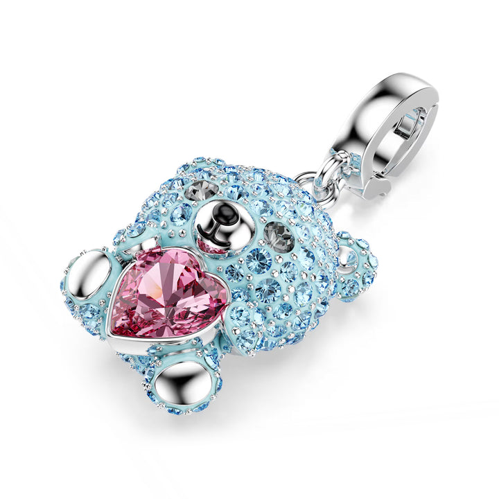 Swarovski Idyllia Charm Verschiedene Schliffe Teddy Blau Rhodiniert - 5750253