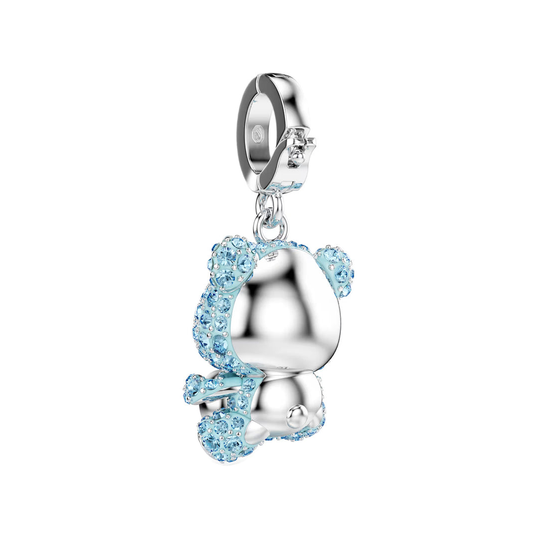 Swarovski Idyllia Charm Verschiedene Schliffe Teddy Blau Rhodiniert - 5750253