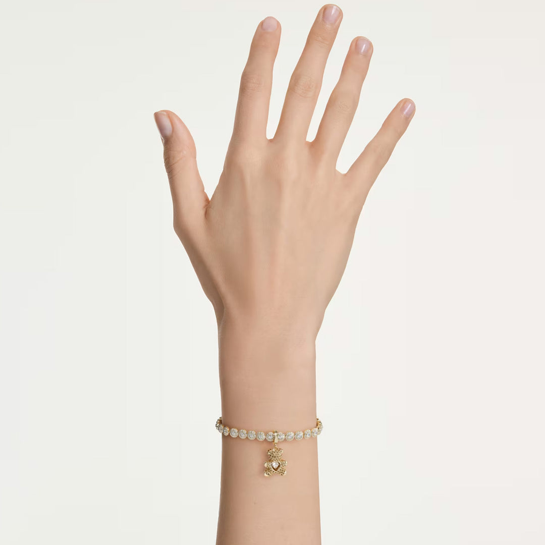 Swarovski Idyllia Charm Verschiedene Schliffe Teddy Goldfarben Goldlegierungsschicht - 5743147