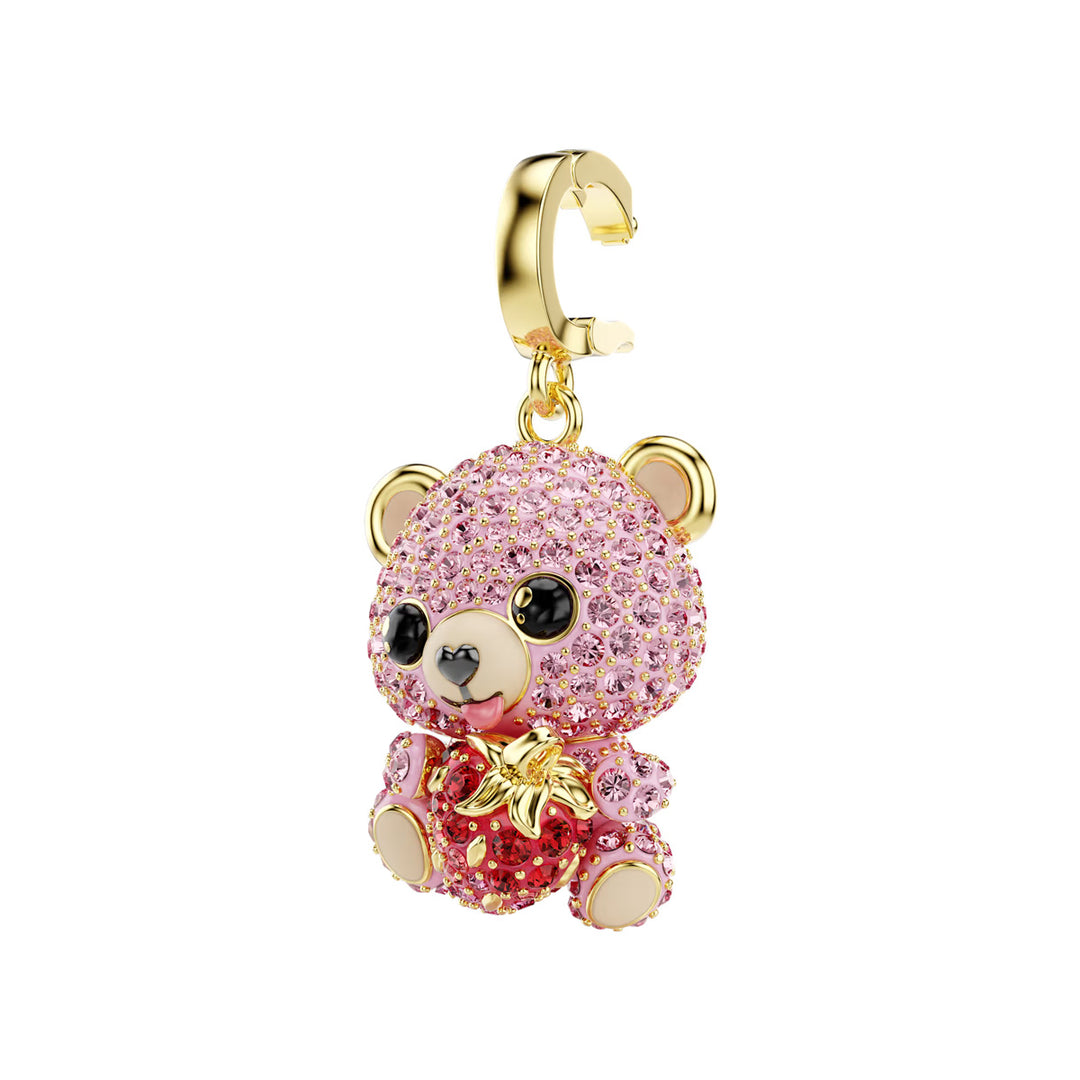 Swarovski Idyllia Charm Verschiedene Schliffe Teddy Rosa Goldlegierungsschicht - 5738357