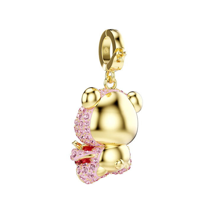 Swarovski Idyllia Charm Verschiedene Schliffe Teddy Rosa Goldlegierungsschicht - 5738357