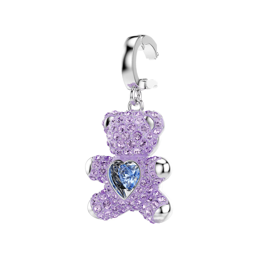 Swarovski Idyllia Charm Verschiedene Schliffe Teddy Violett Rhodiniert - 5745610