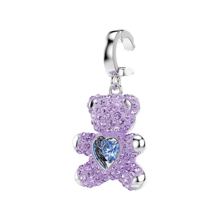Swarovski Idyllia Charm Verschiedene Schliffe Teddy Violett Rhodiniert - 5745610