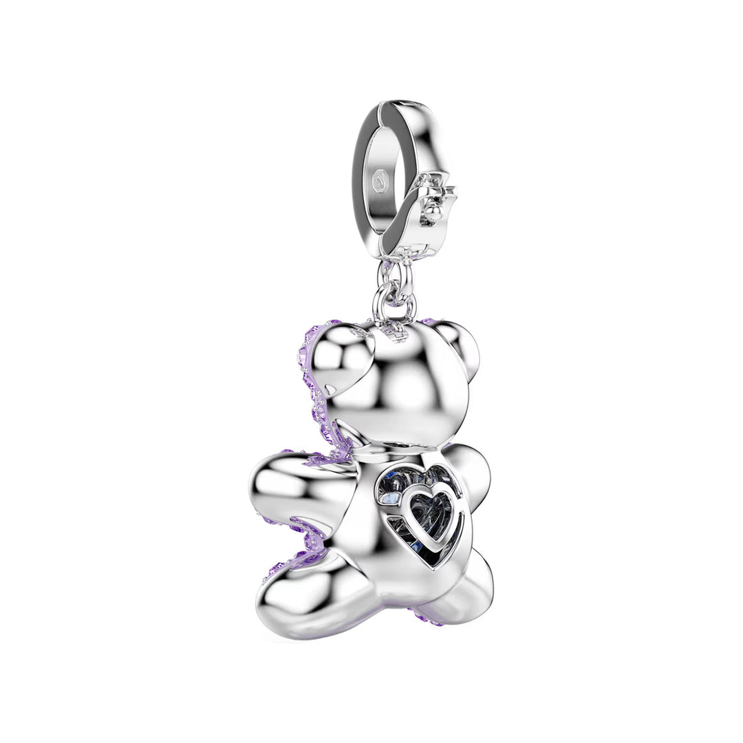 Swarovski Idyllia Charm Verschiedene Schliffe Teddy Violett Rhodiniert - 5745610