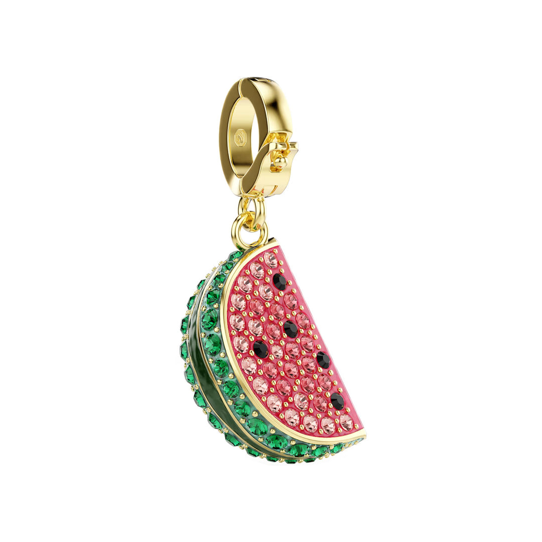 Swarovski Idyllia Charm Verschiedene Schliffe Wassermelone Mehrfarbig Goldlegierungsschicht - 5743134