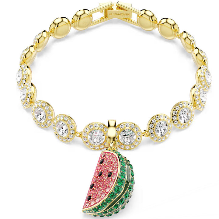 Swarovski Idyllia Charm Verschiedene Schliffe Wassermelone Mehrfarbig Goldlegierungsschicht - 5743134