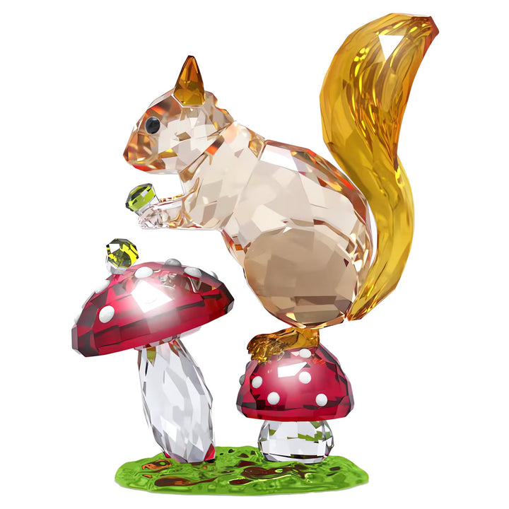 Swarovski Idyllia Eichhörnchen und Pilze - 5684343
