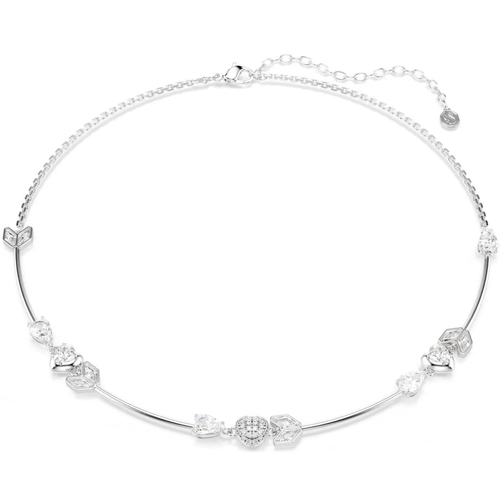 Swarovski Idyllia Halskette Herz mit Pfeil Weiss Rhodiniert - 5743411