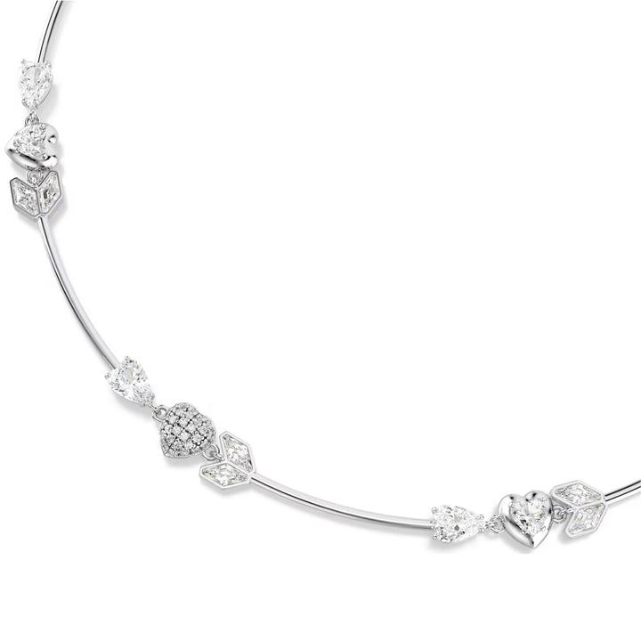 Swarovski Idyllia Halskette Herz mit Pfeil Weiss Rhodiniert - 5743411