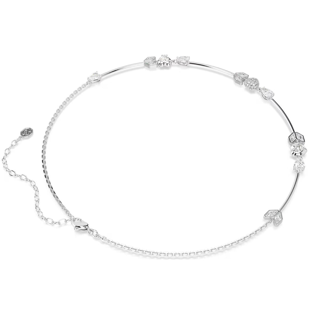 Swarovski Idyllia Halskette Herz mit Pfeil Weiss Rhodiniert - 5743411