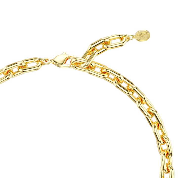 Swarovski Idyllia Halskette Verschiedene Schliffe Blume Mehrfarbig Goldlegierungsschicht - 5709030