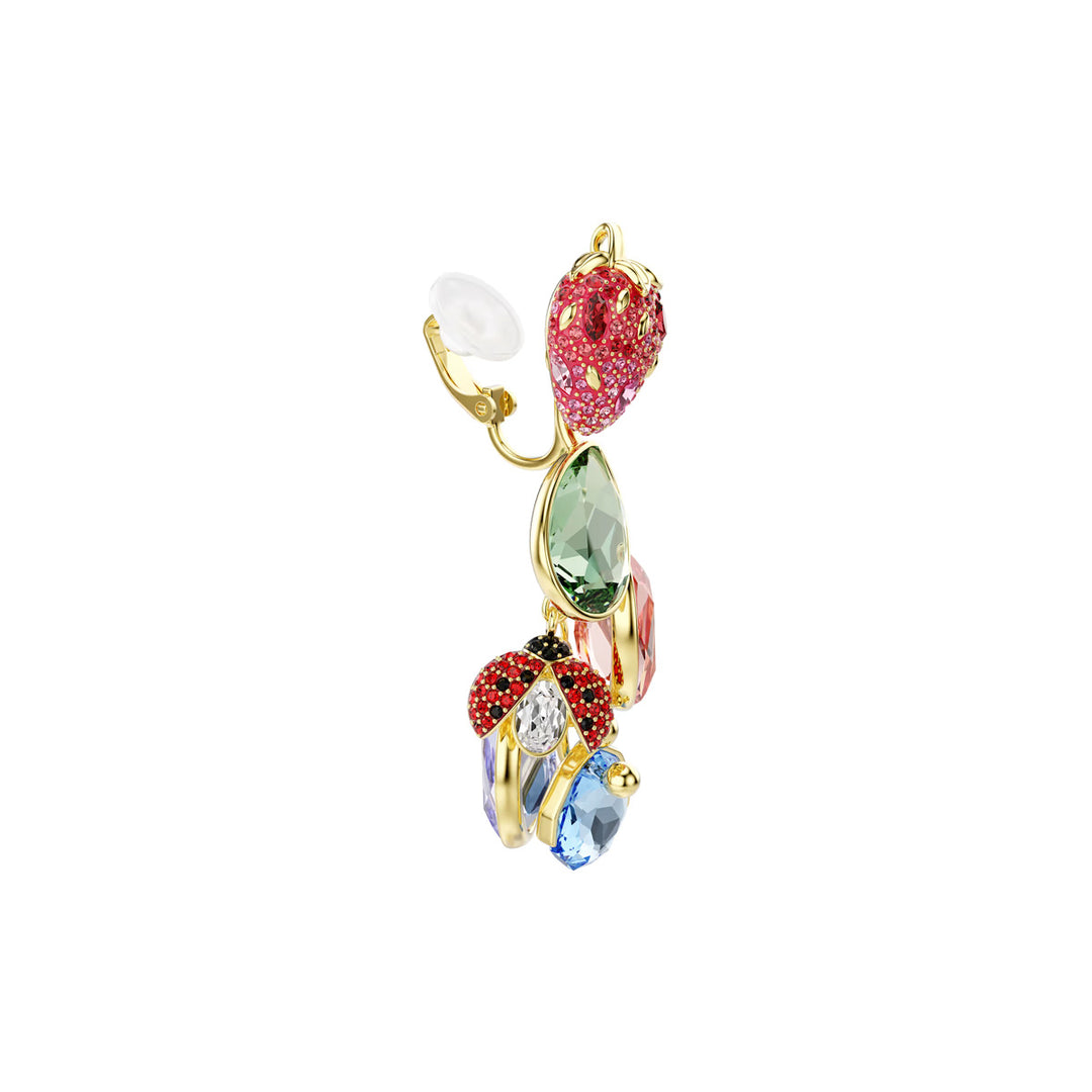 Swarovski Idyllia Ohrclips Verschiedene Schliffe Mehrfarbig Goldlegierungsschicht - 5743818