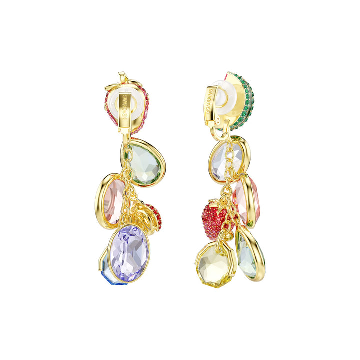 Swarovski Idyllia Ohrclips Verschiedene Schliffe Mehrfarbig Goldlegierungsschicht - 5743818