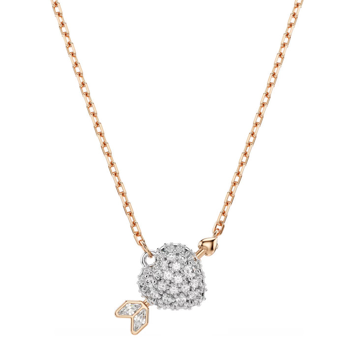 Swarovski Idyllia Set Verschiedene Schliffe Herz mit Pfeil Weiss Roségold Legierungsschicht - 5745580
